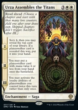 Urza Assembles the Titans